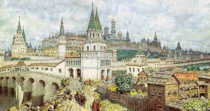Image représentant la conférence  Moscou, naissance et renaissances d’une ville « phénix »