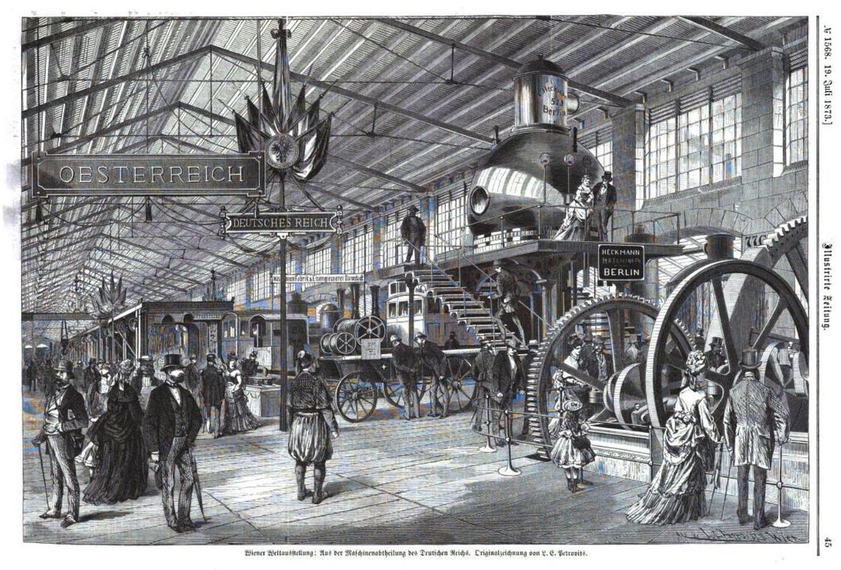Image représentant la conférence  Au cœur de l'Exposition Universelle de Vienne en 1873, Partie II