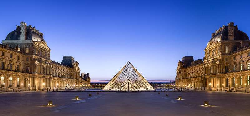Image représentant la conférence  L’histoire du Louvre, du palais au musée