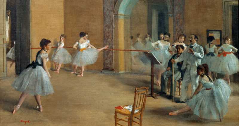 Image représentant la conférence  Edgar Degas, l’art de la mise en scène