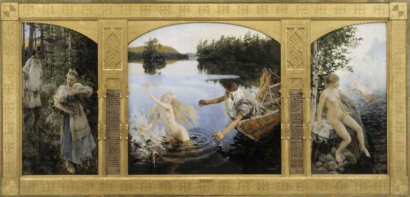 Image représentant la conférence  Akseli Gallen-Kallela, à l'occasion de l'exposition Mythes et Nature