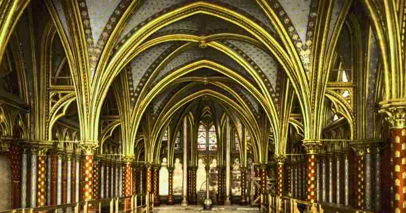 Image représentant la conférence  La polychromie de l’architecture gothique : quand les cathédrales étaient peintes