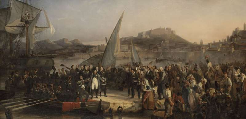 Image représentant la conférence  Napoléon et la Mer: de Trafalgar à Sainte-Hélène, un milieu maudit ?