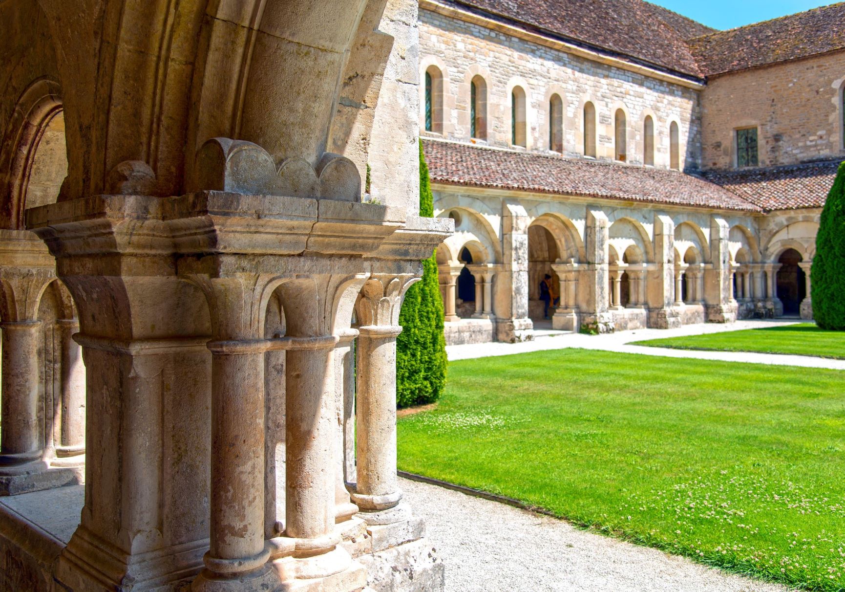 Image représentant la conférence  Les abbayes bourguignonnes : Cluny, Vézelay et Fontenay