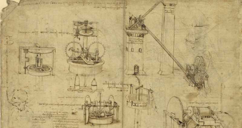 Image représentant la conférence  Léonard de Vinci, inventeur et ingénieur