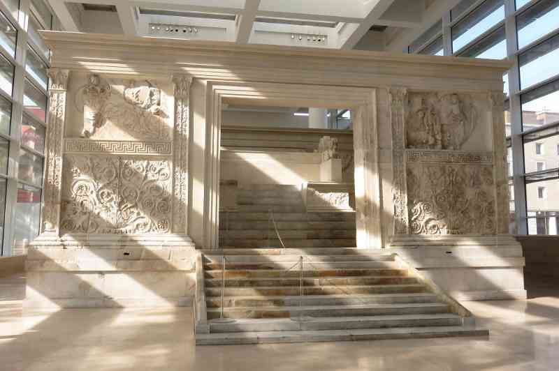 Image représentant la conférence  L'Ara Pacis, autel de la Paix d'Auguste