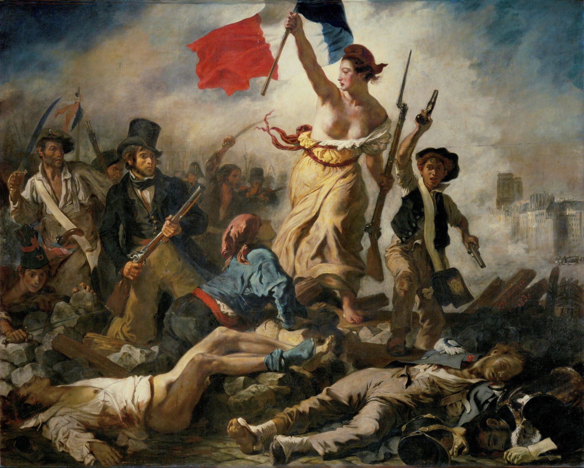 Image représentant la conférence  Histoire d’une œuvre : La Liberté guidant le peuple d’Eugène Delacroix