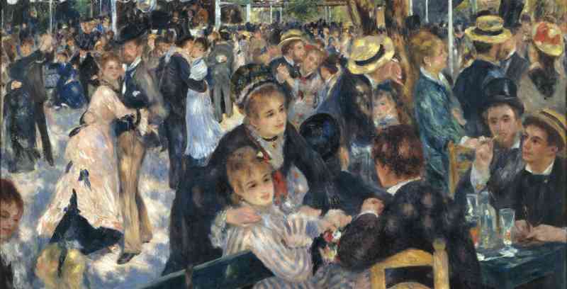 Image représentant la conférence  Histoire d’une œuvre : le Bal du Moulin de la Galette d’Auguste Renoir