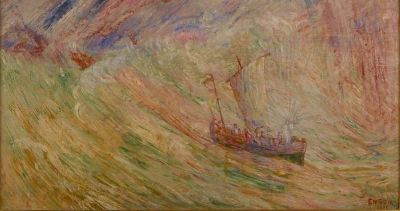 Image représentant la conférence  James Ensor, maître flamand de l'art moderne, à Ostende