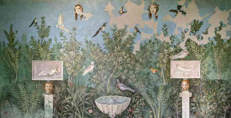 Image représentant la conférence  Trésors de la peinture pompéienne : paysage et nature à l’ombre du Vésuve