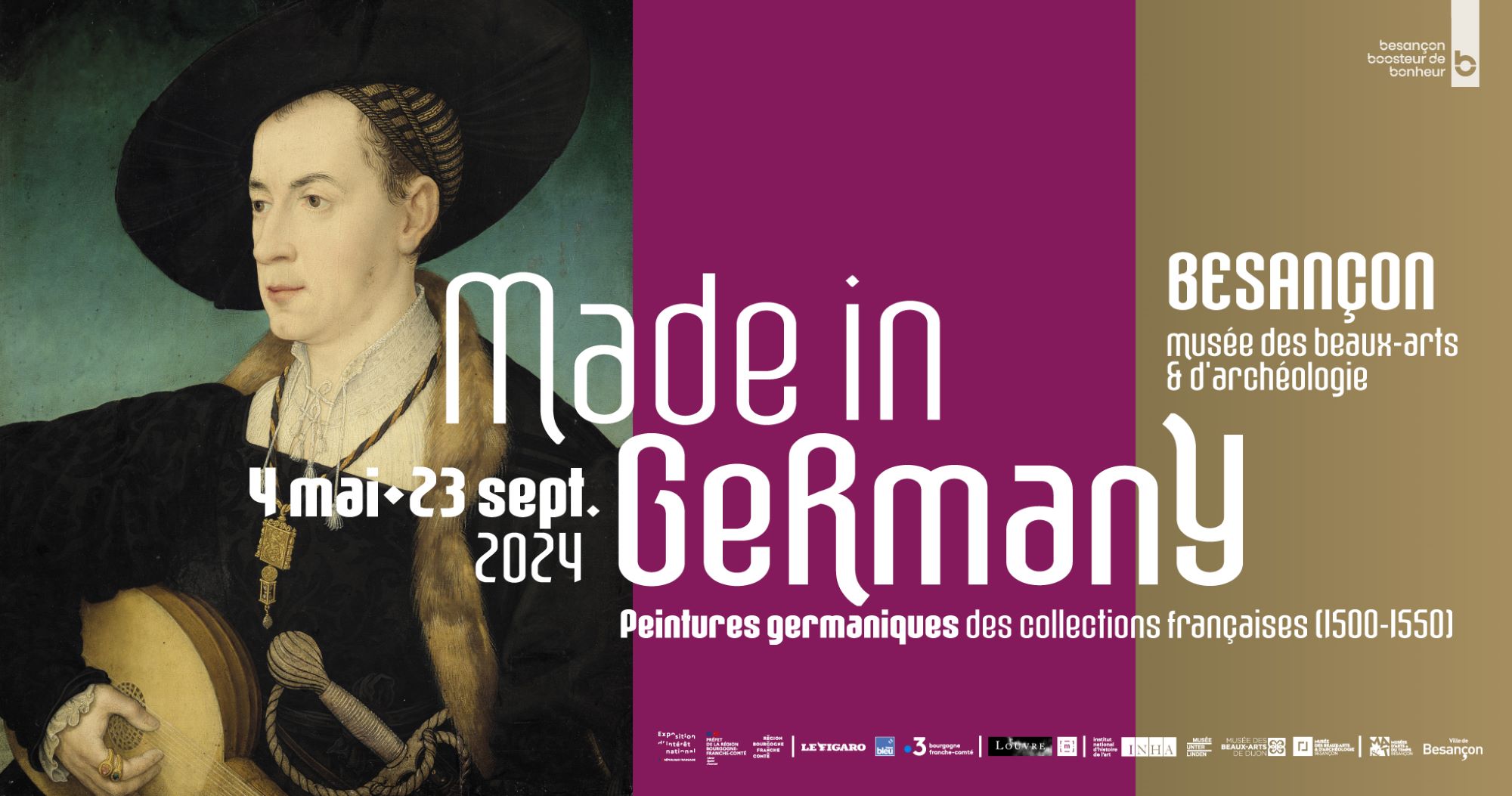 Image représentant la conférence  Made in Germany : peintures germaniques des collections françaises (1500-1550) au MBAA de Besançon