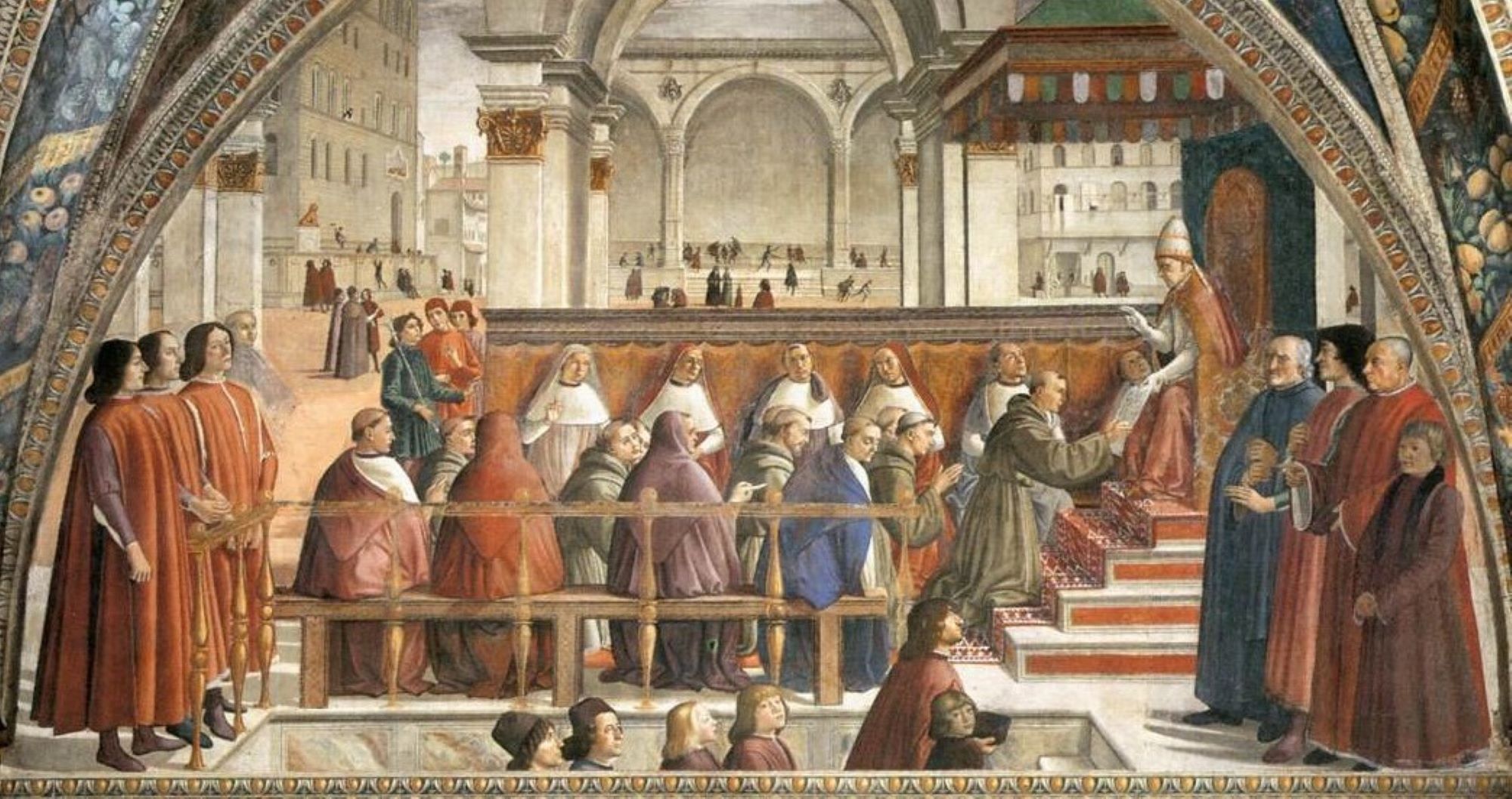 Image représentant la conférence  Domenico Ghirlandaio : les fresques de la chapelle Sassetti a Florence