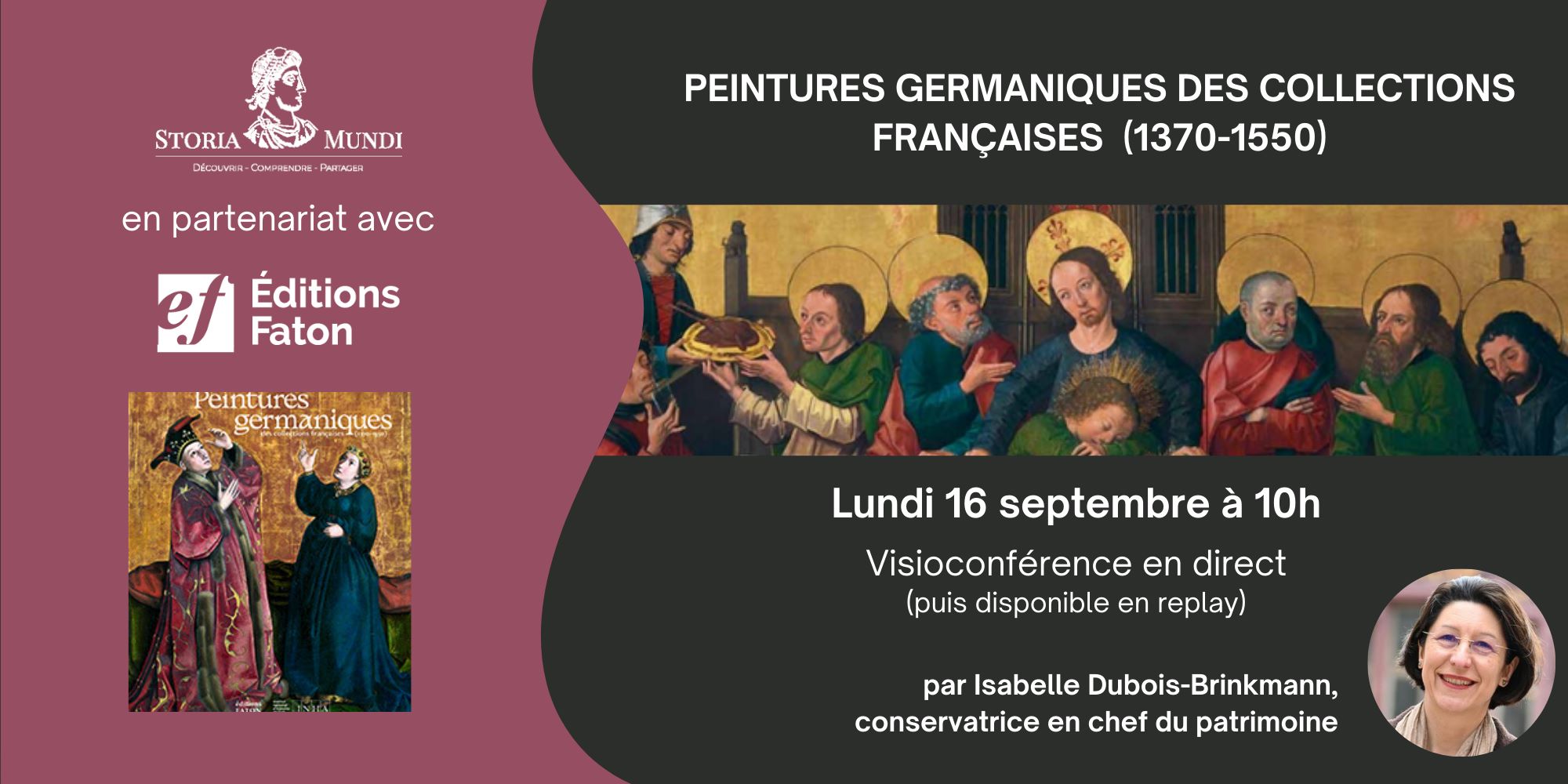 Image représentant la conférence  Peintures germaniques des collections françaises, de la fin du Moyen Âge à la Renaissance