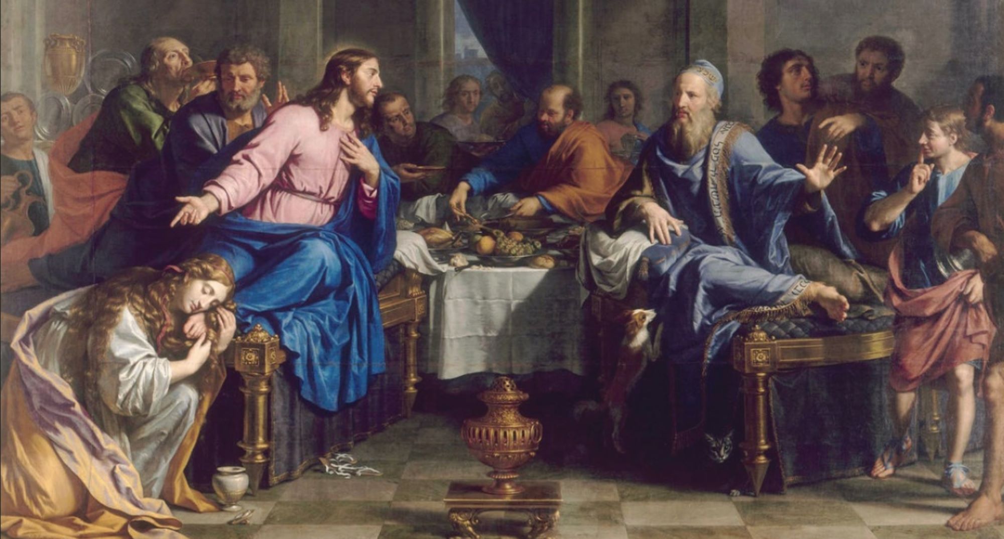 Image représentant la conférence  L'iconographie chrétienne : le Repas chez Simon
