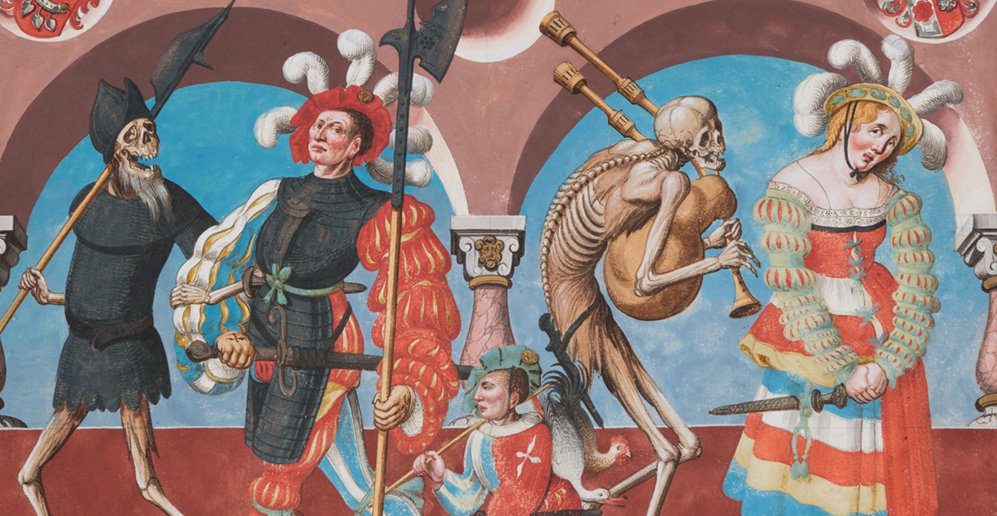 Image représentant la conférence  La Danse macabre au Moyen Âge et à la Renaissance
