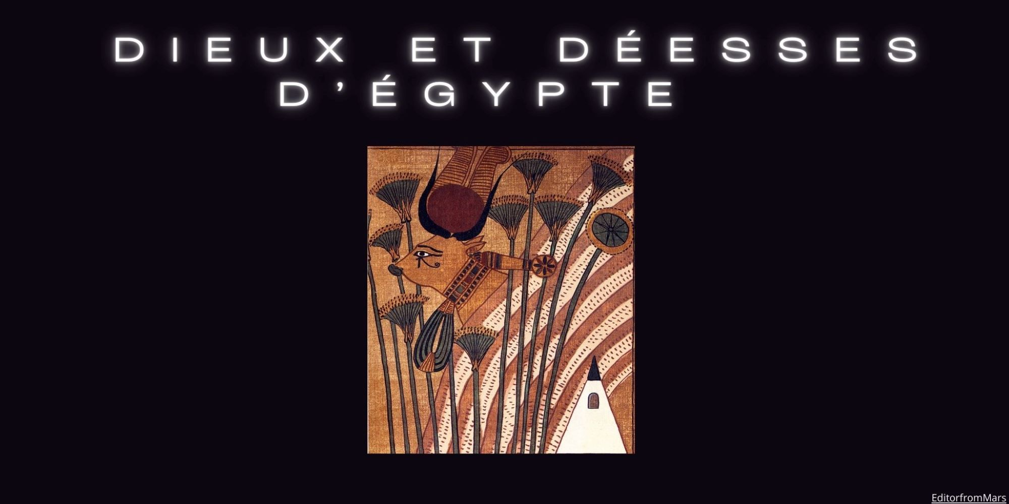 Image représentant la conférence  Dieux et déesses d'Égypte : Hathor, déesse de l’amour, déesse de la mort