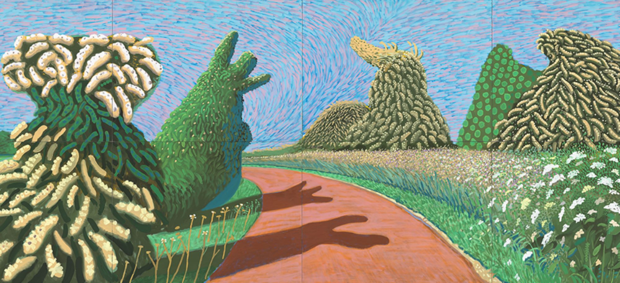 Image représentant la conférence  David Hockney, à l'occasion de l'exposition à la Fondation Vuitton