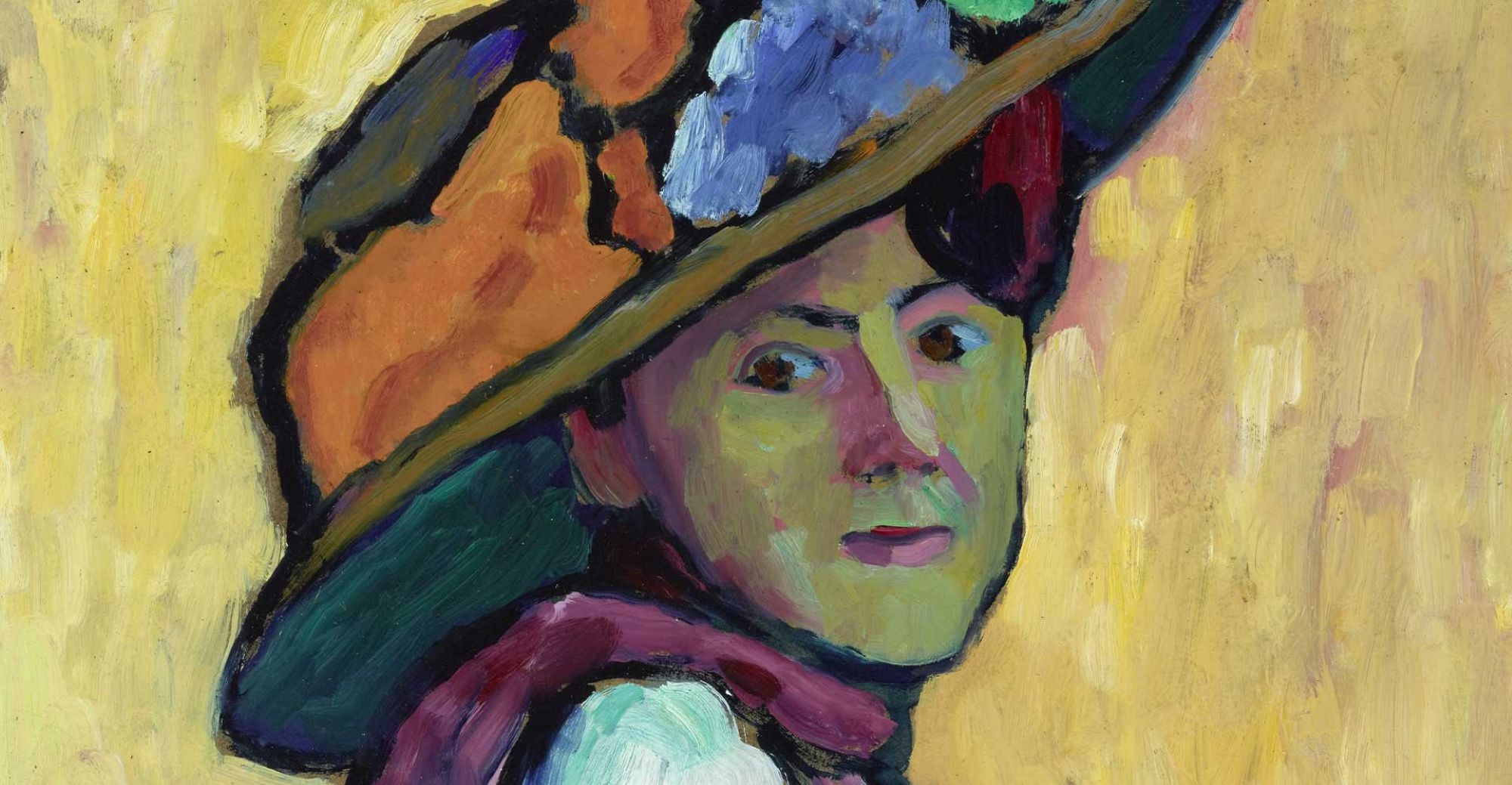 Image représentant la conférence  Gabriele Münter : il y avait une femme parmi les cavaliers du Blaue Reiter !
