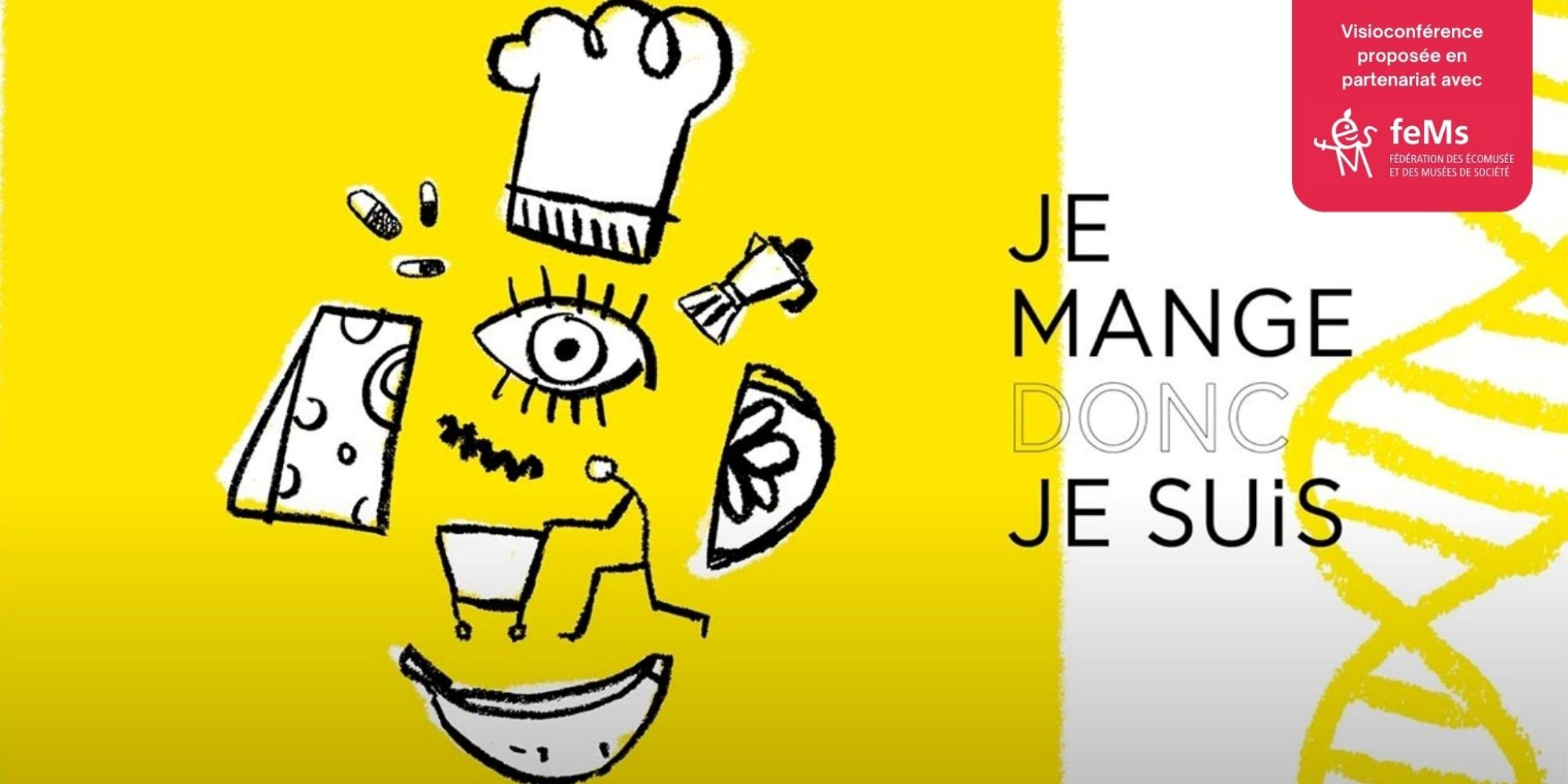 Image représentant la conférence  Je mange donc je suis : l’alimentation, entre nature et culture