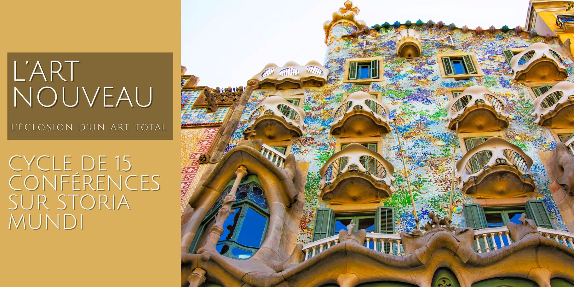 Image représentant la conférence  La casa Battló, chef d'œuvre de Gaudí