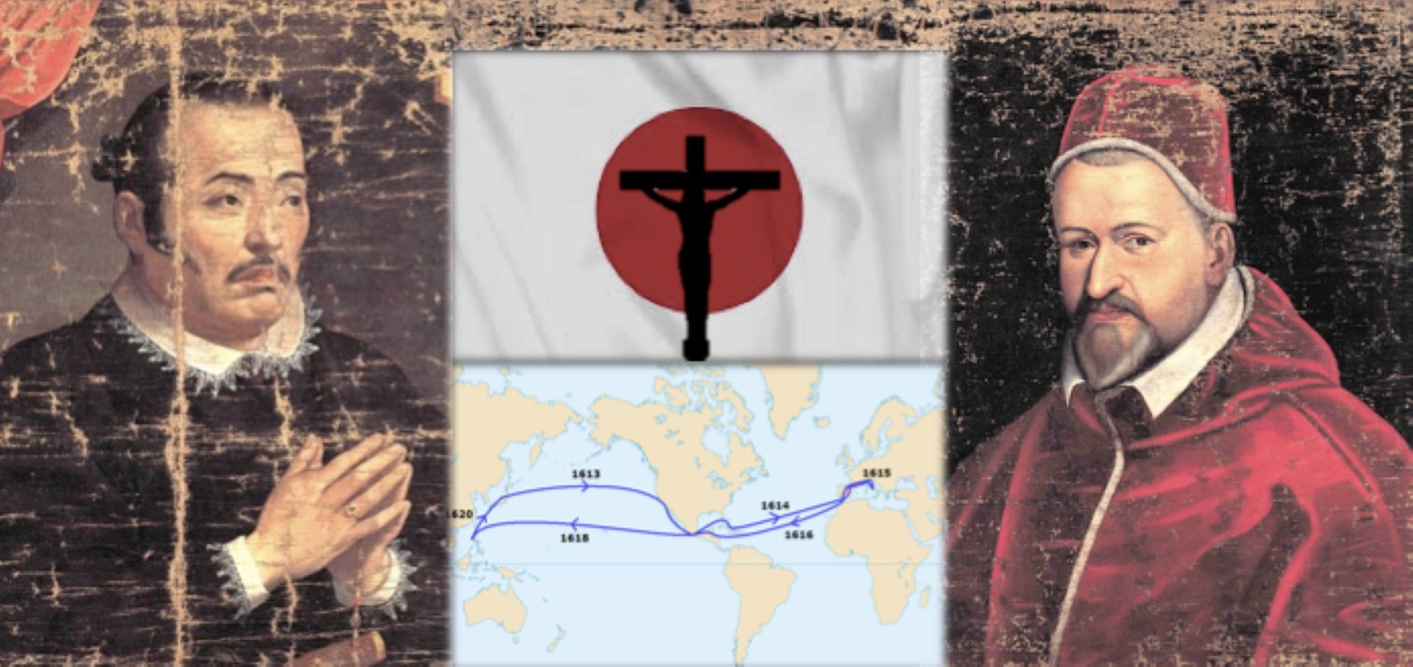 Image représentant la conférence  Le Siècle chrétien du Japon : l’ambassade à Rome du samouraï Hasekura