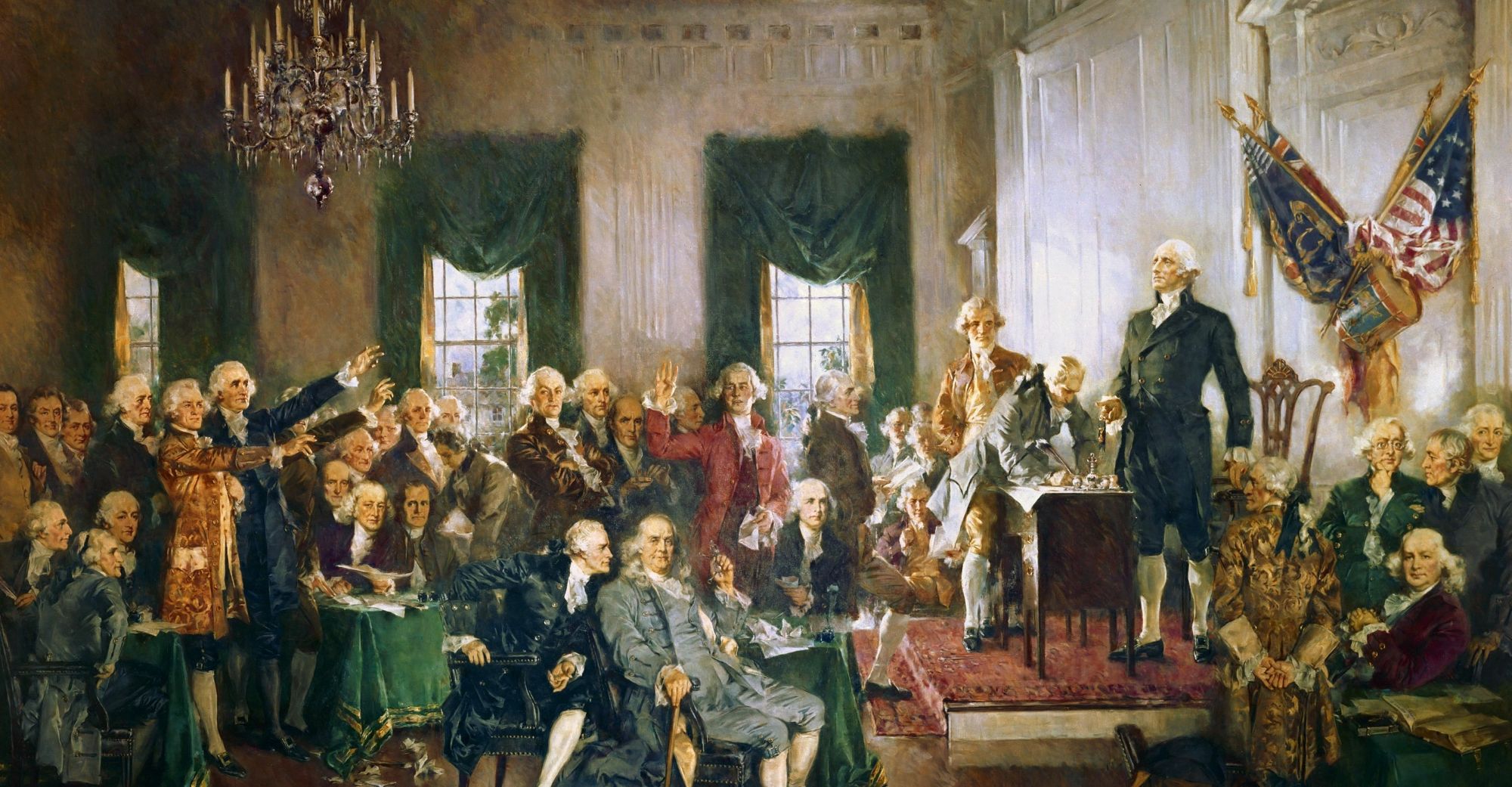 Image représentant la conférence  Montesquieu et les racines de la Constitution Américaine