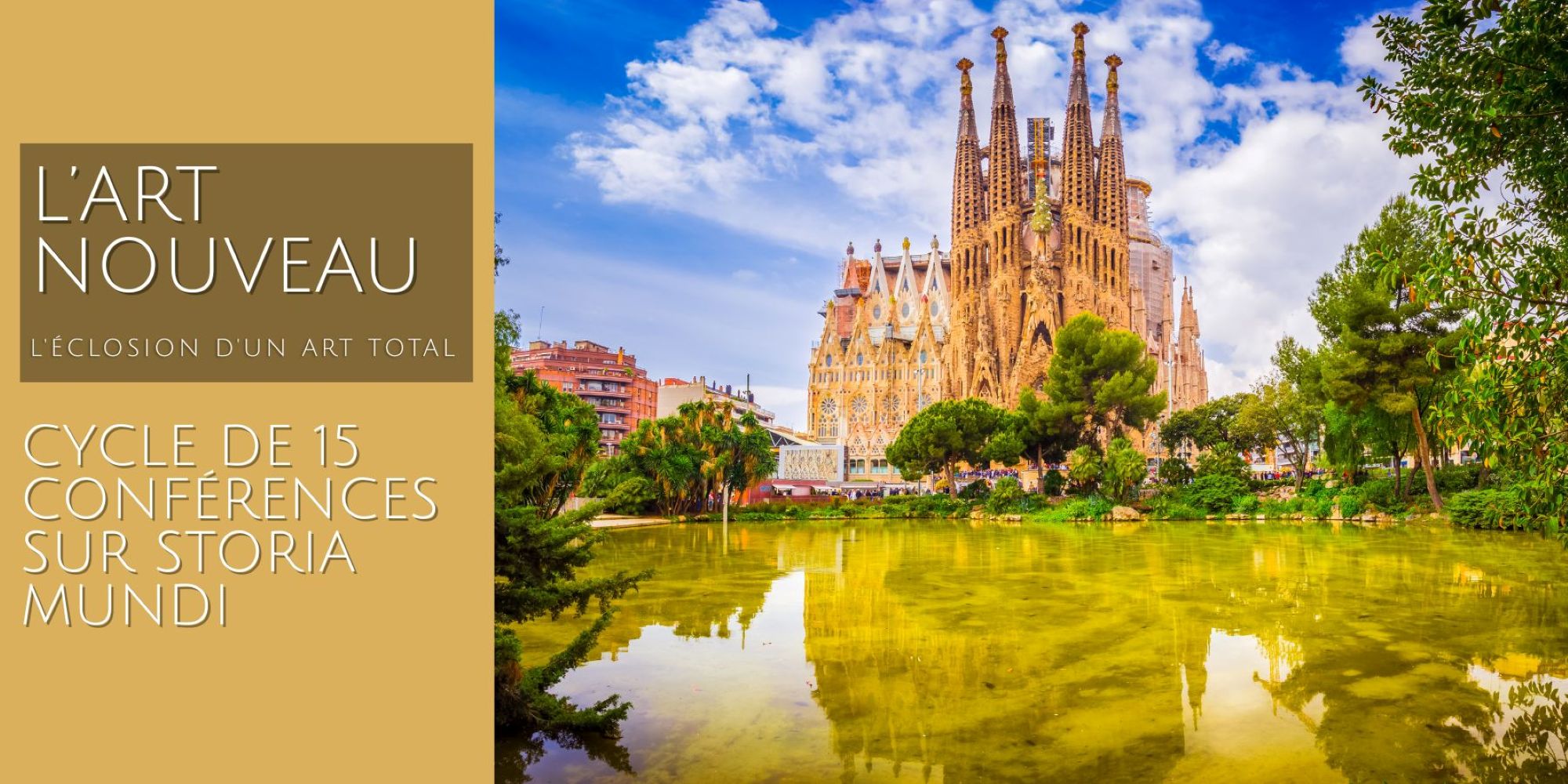 Image représentant la conférence  La Barcelone de Gaudí et l'Art nouveau en Catalogne