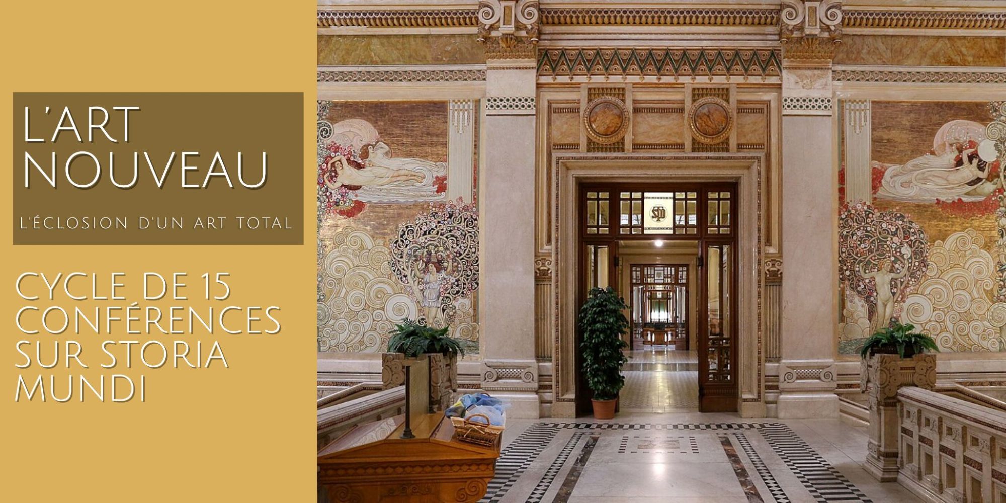 Image représentant la conférence  L’Art nouveau italien, le style Liberty