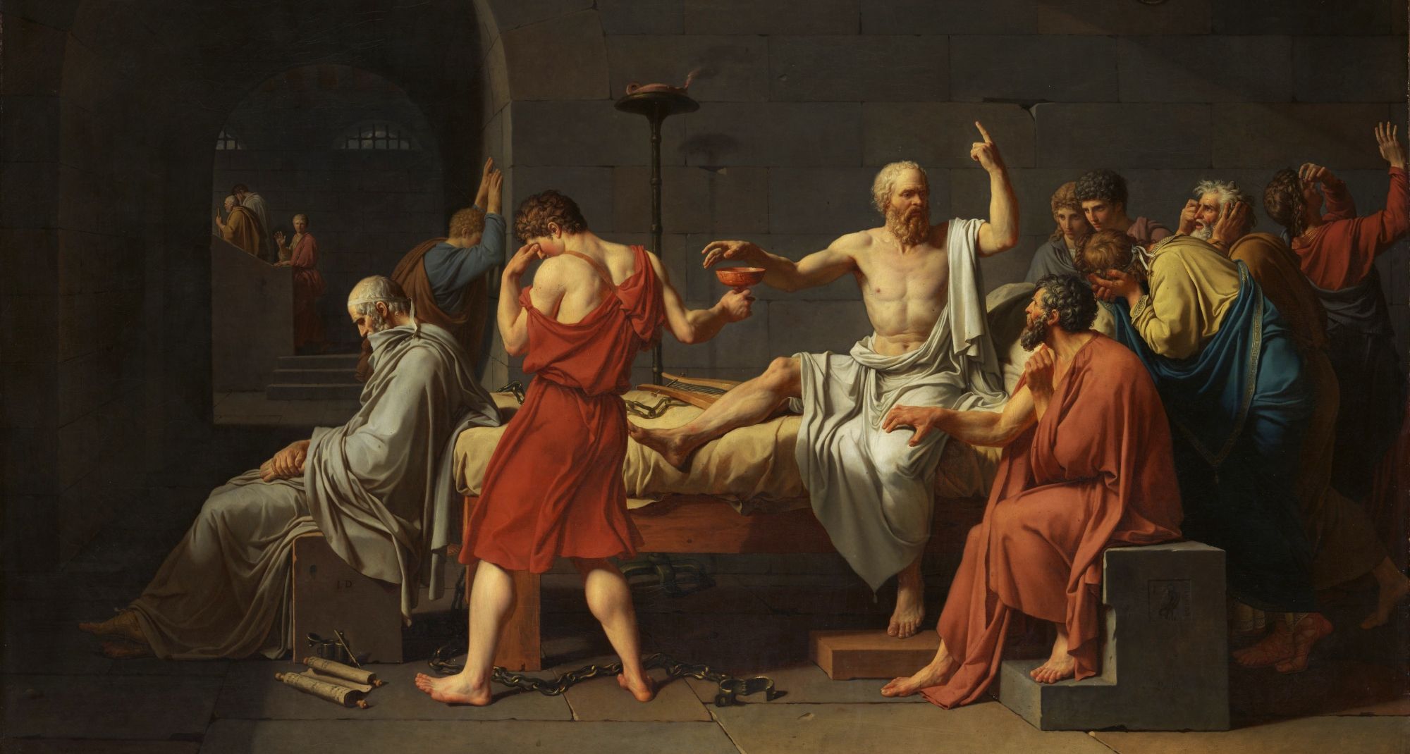 Image représentant la conférence  Jacques-Louis David : peindre l'histoire. À l'occasion de l'exposition au musée du Louvre