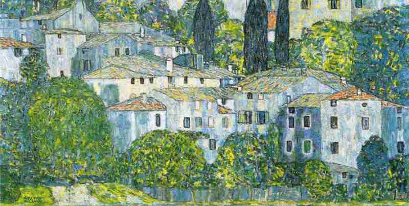 Image représentant la conférence  Gustav Klimt, décors et paysages