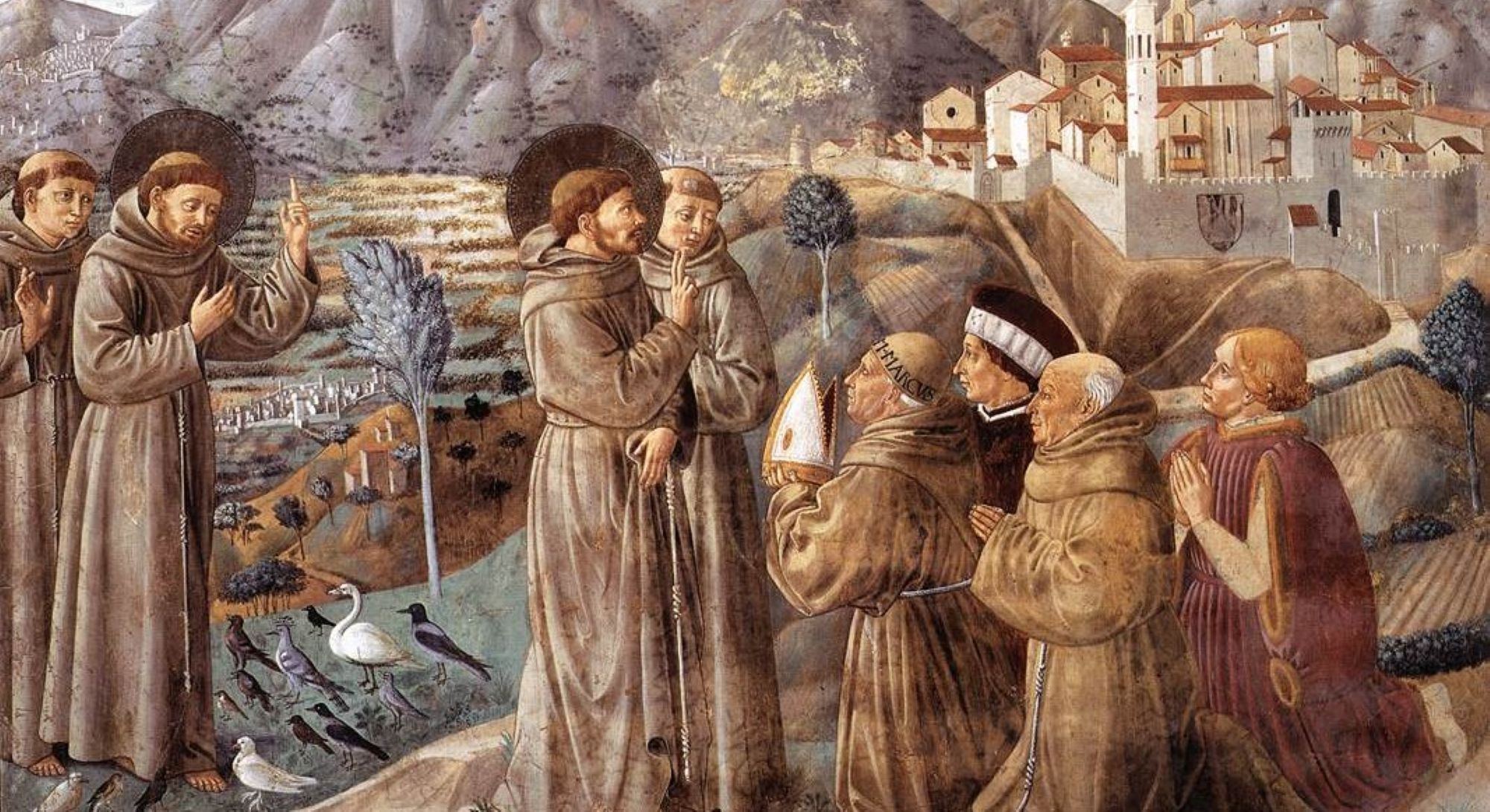 Image représentant la conférence  L'iconographie des saints : saint François, chevalier de Dame Pauvreté