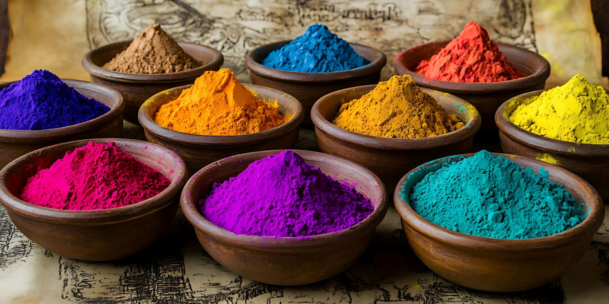 Image représentant la conférence  Quels matériaux pour les artistes ? Une brève histoire des techniques et des pigments