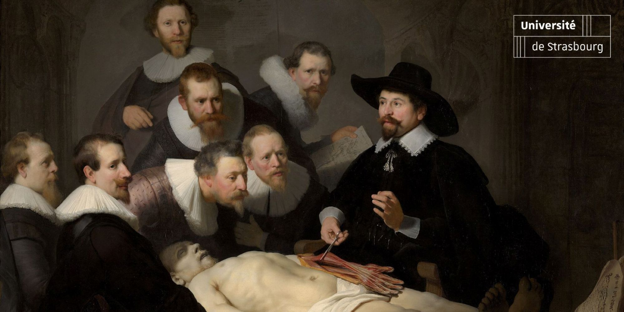 Image représentant la conférence  En partenariat avec l'Université de Strasbourg : Rembrandt et le théâtre du savoir. La mise en scène du corps dans La leçon d’anatomie du docteur Tulp