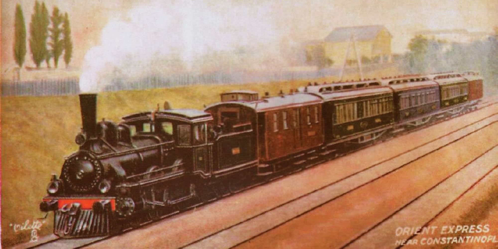 Image représentant la conférence  L'Orient Express, roi des trains et train des rois