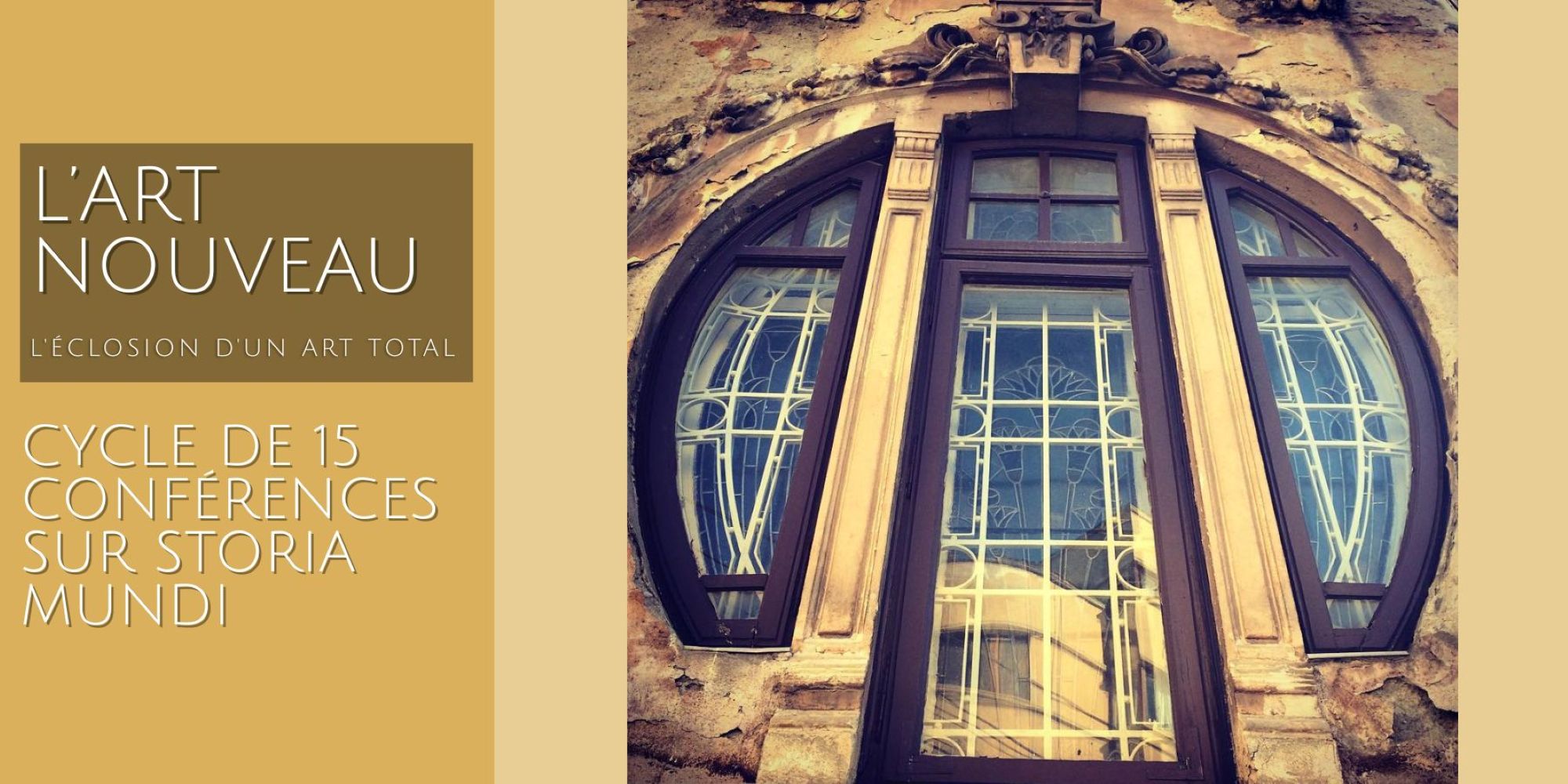 Image représentant la conférence  L'Art nouveau, art du XXème siècle ?