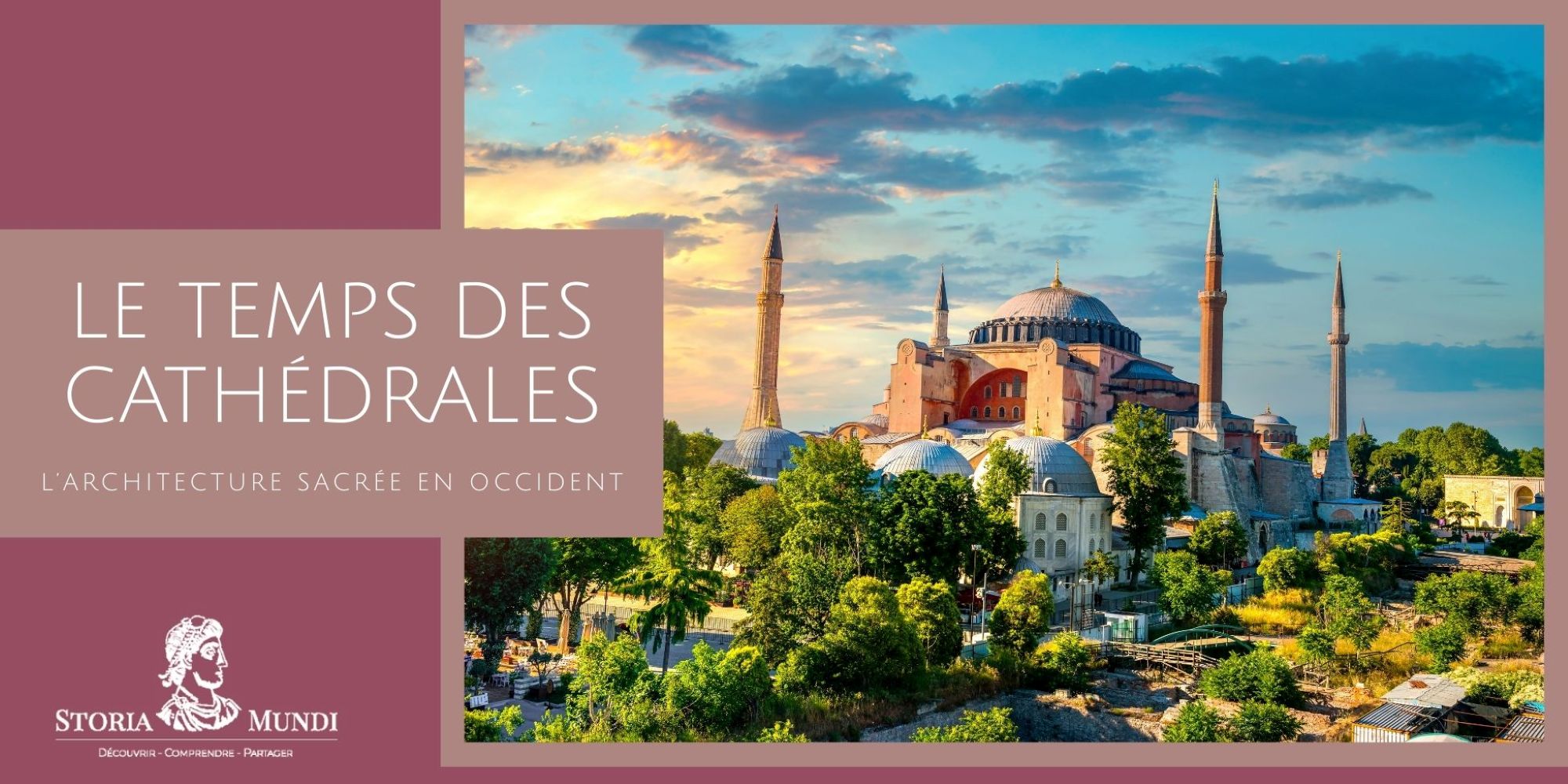 Image représentant la conférence  Byzance et la naissance d’un espace sacré impérial : Sainte-Sophie de Constantinople