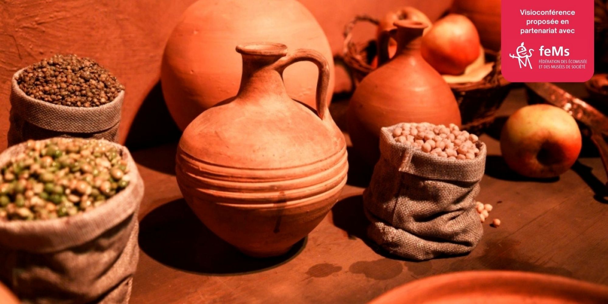 Image représentant la conférence  Une salade, César ? La cuisine romaine de la taverne au banquet