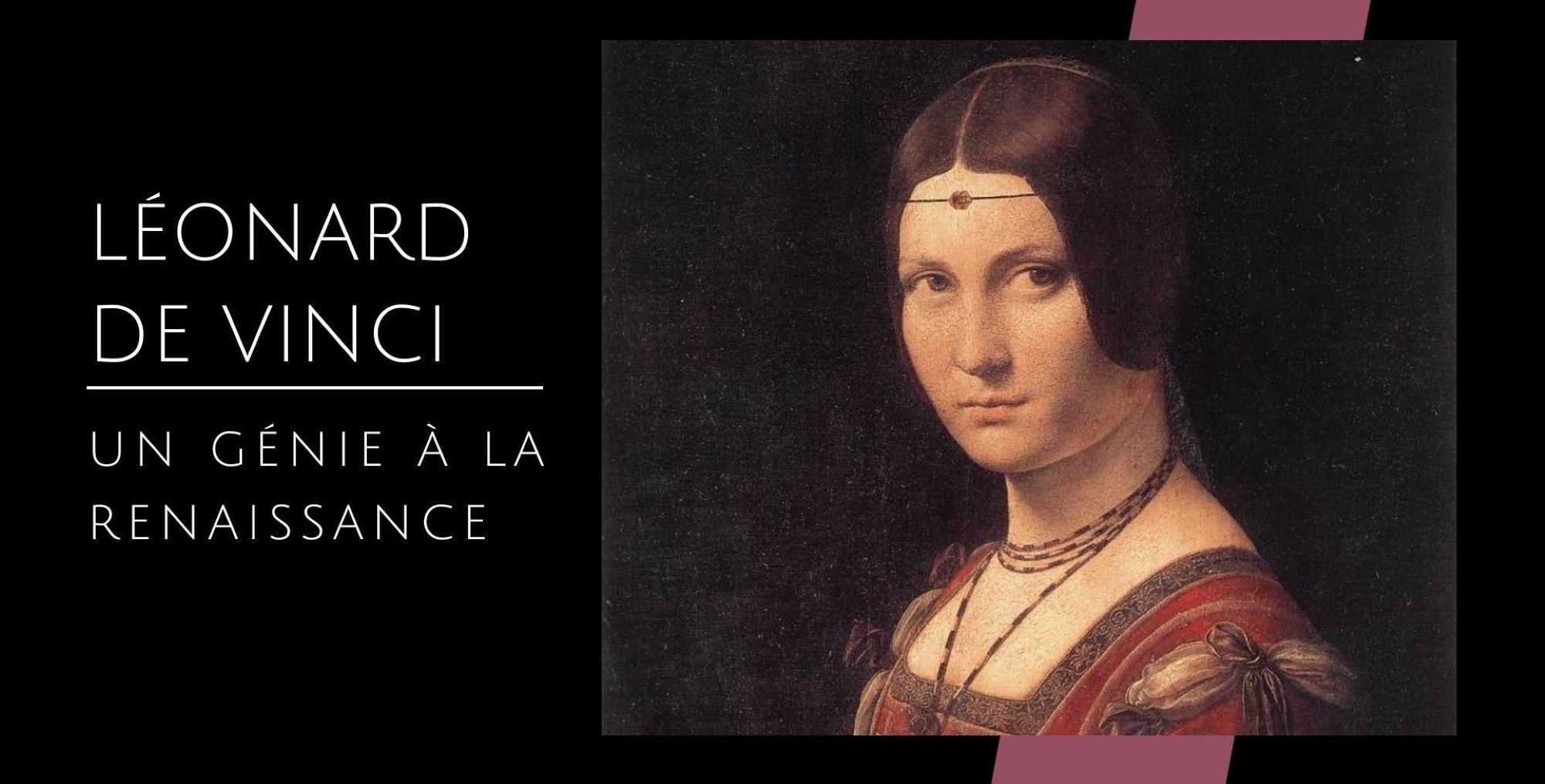 Image représentant la conférence  Le mystère Léonard, son œuvre et son atelier à la cour du duc de Milan