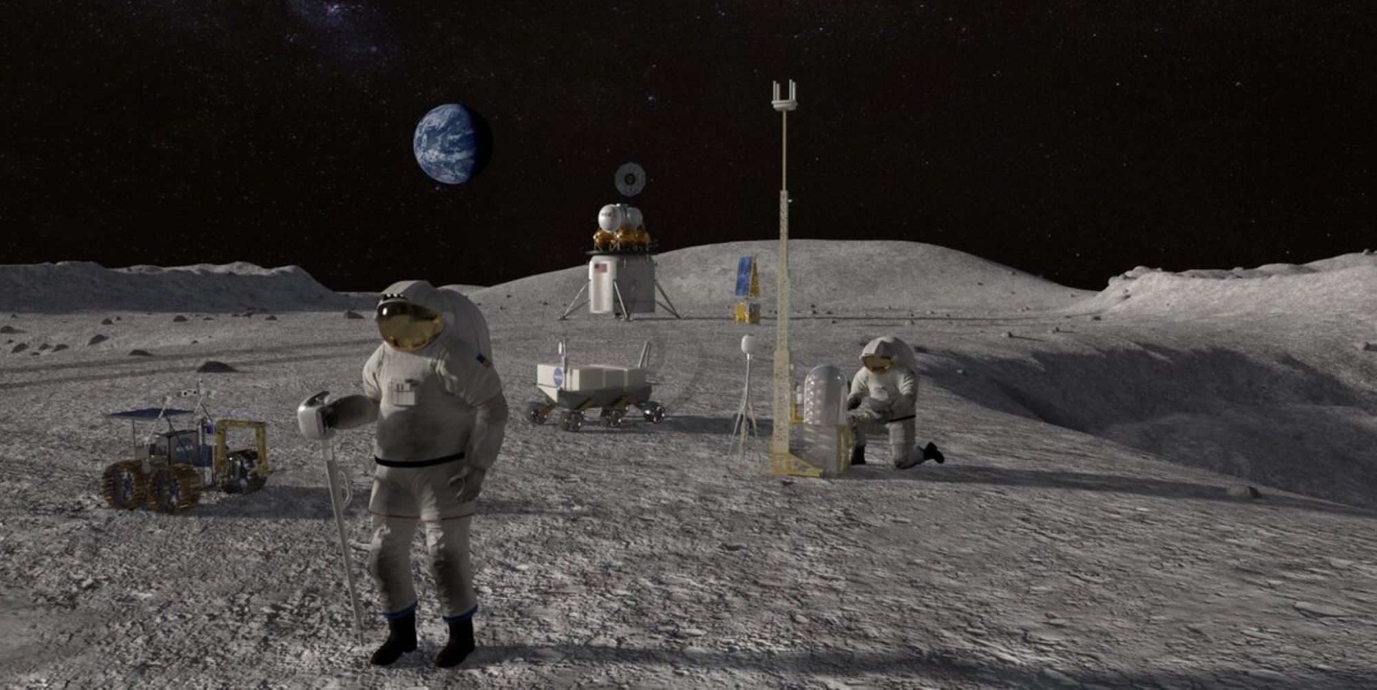 Image représentant la conférence  Un bond de géant pour l’humanité : la conquête de la Lune