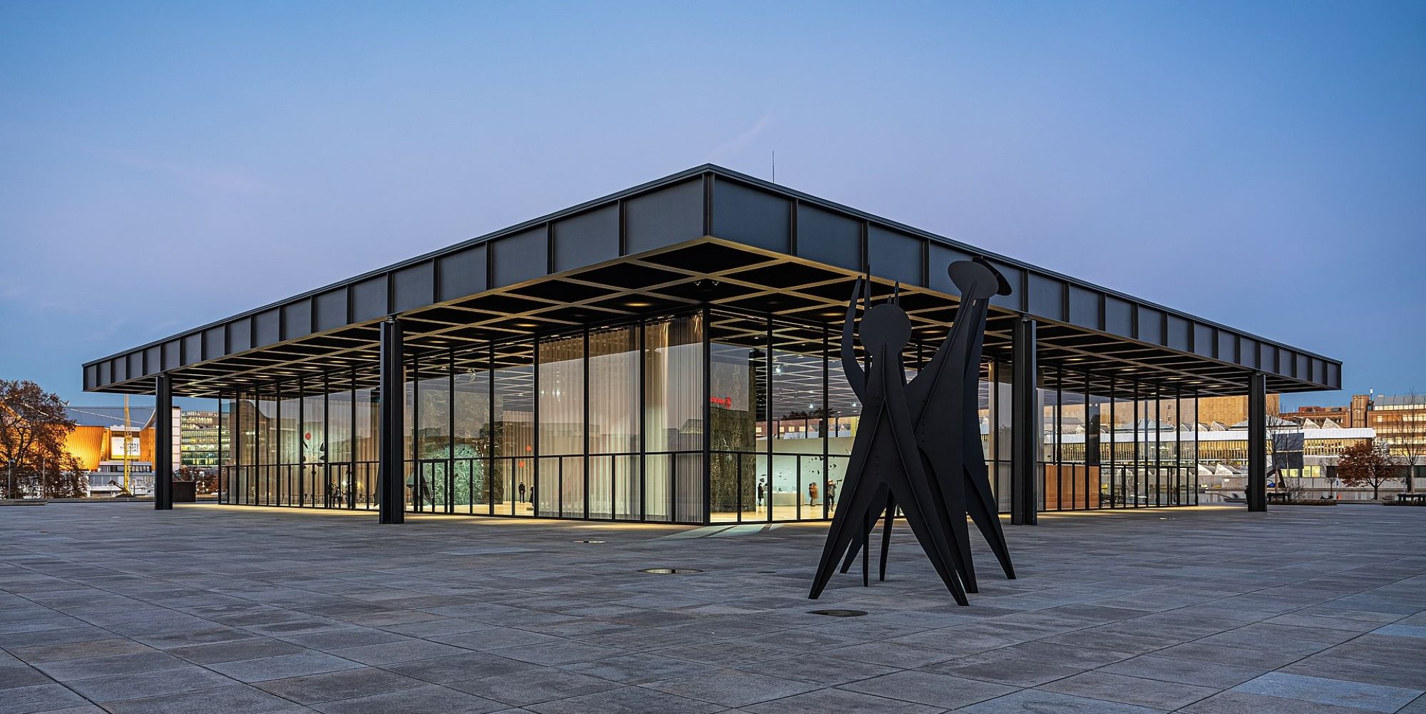 Image représentant la conférence  « Less is more » : la Neue Nationalgalerie de Ludwig Mies van der Rohe à Berlin