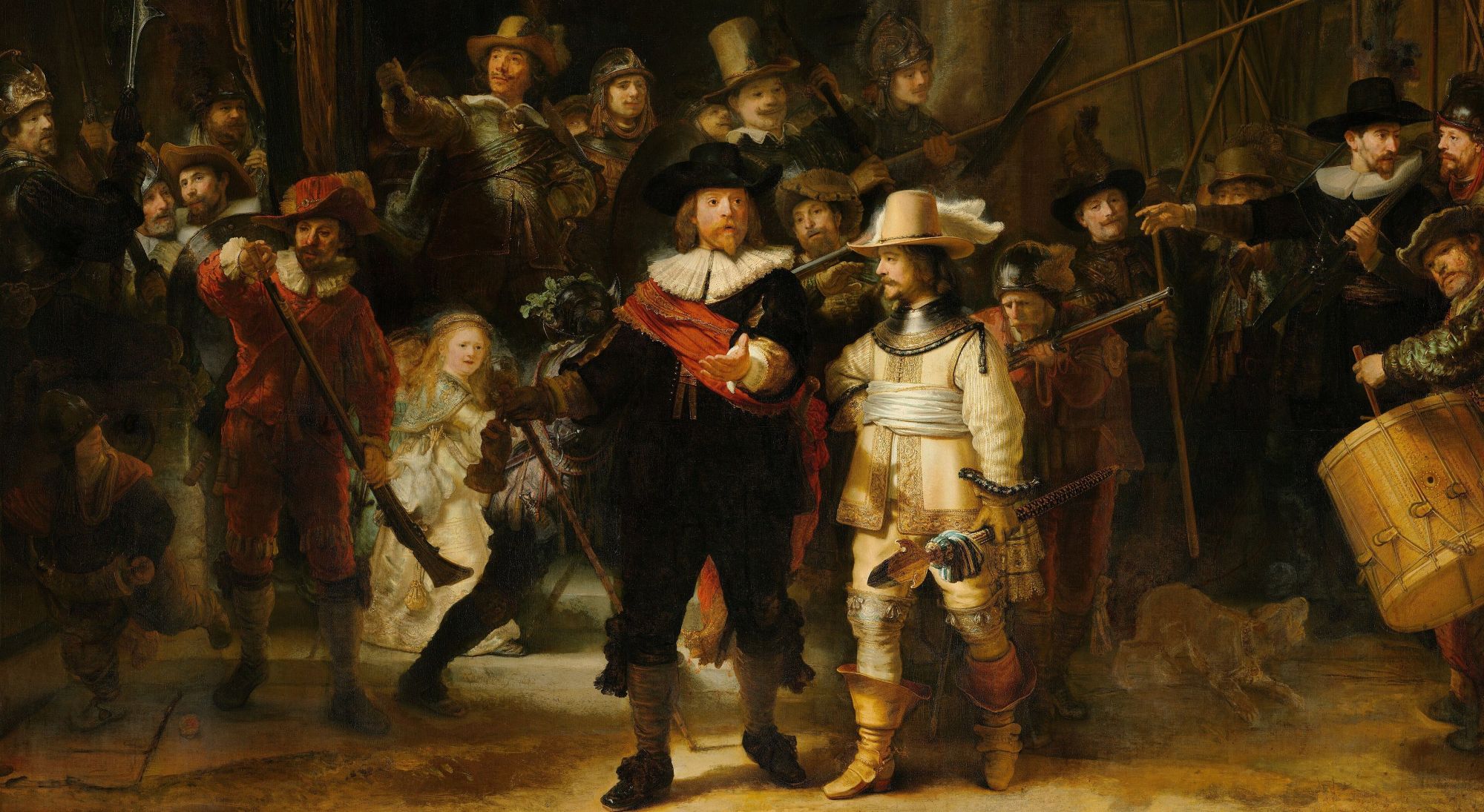Image représentant la conférence  La Ronde de nuit dévoilée : une immersion dans l’art de Rembrandt