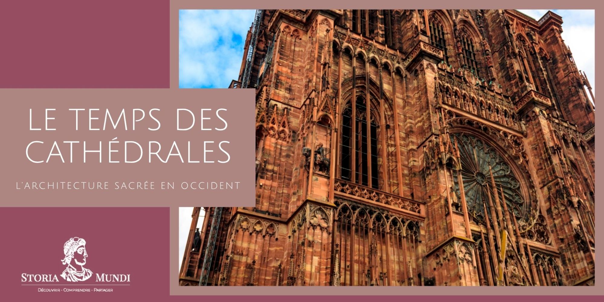 Image représentant la conférence  La cathédrale de Strasbourg et la pénétration du gothique en terre d’Empire