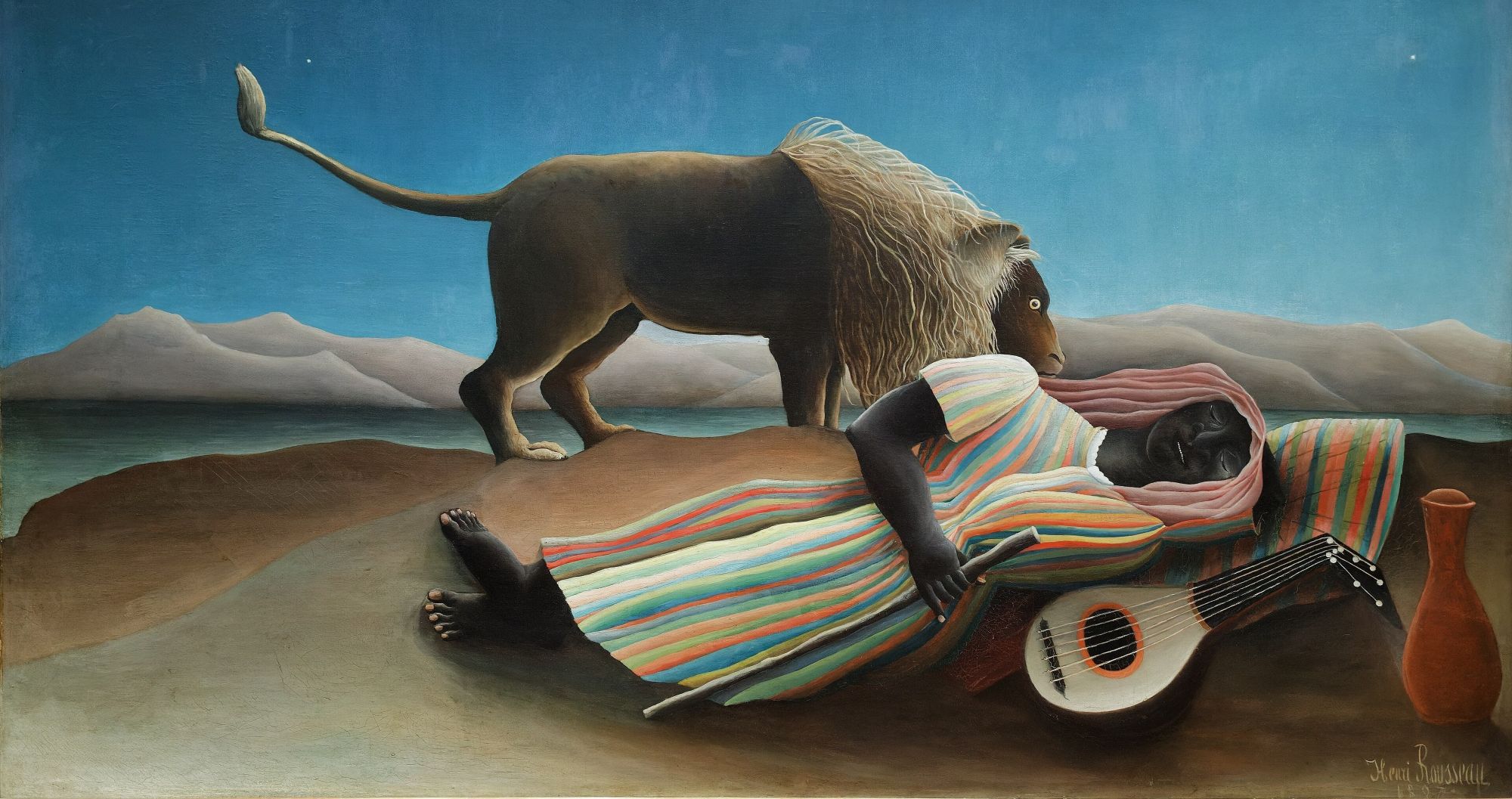 Image représentant la conférence  L’énigme du Douanier Rousseau, à l'occasion de l’exposition au musée de l’Orangerie