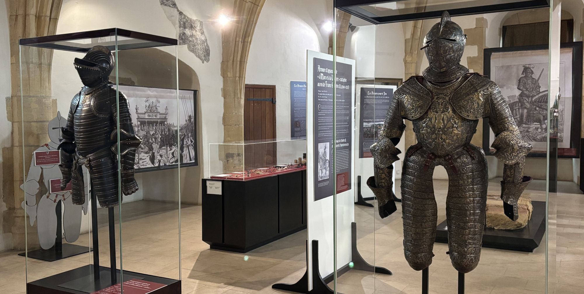 Image représentant la conférence  Exposition chefs d’œuvre ! Armures de la collection des princes de Sedan