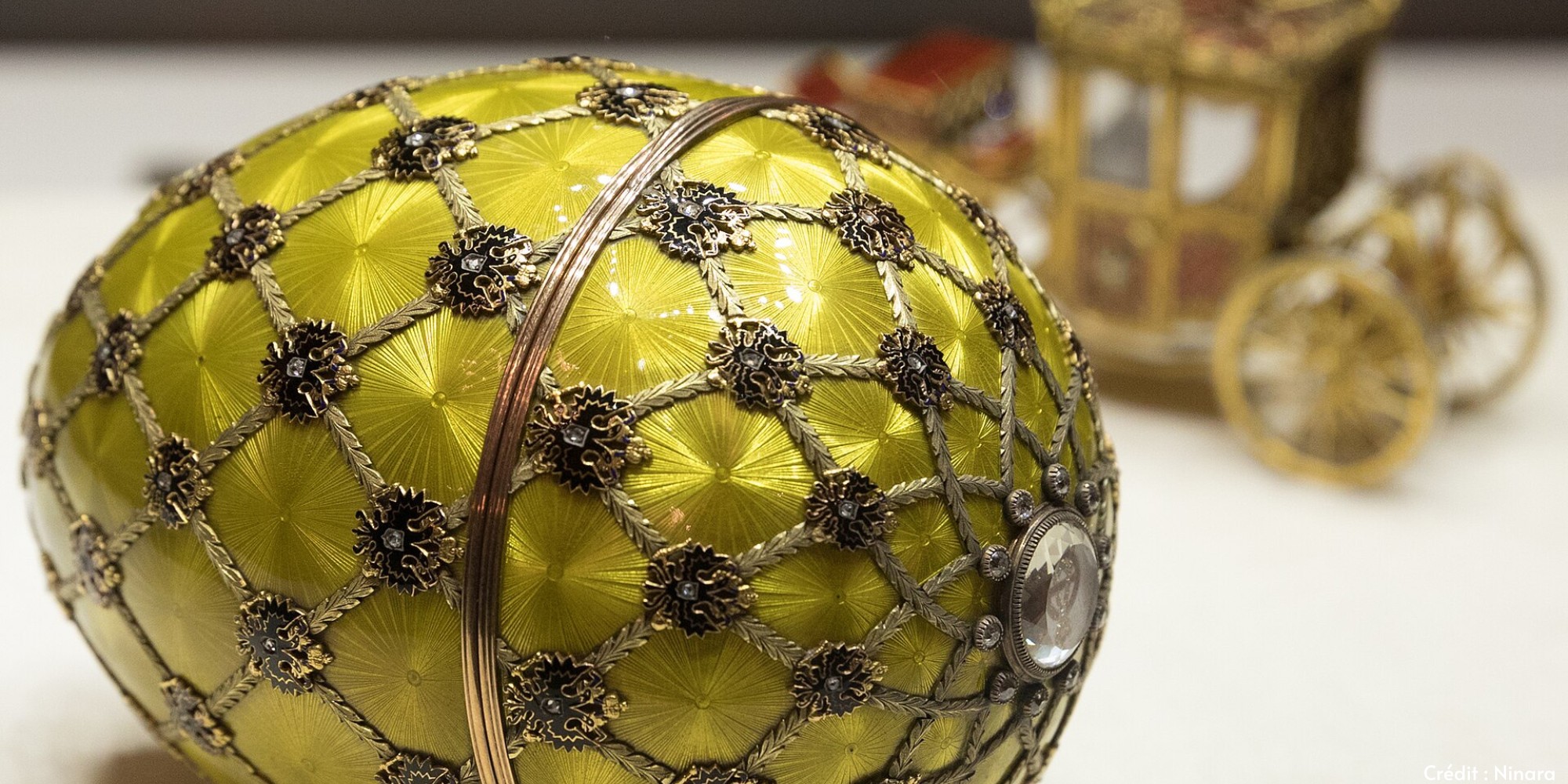Image représentant la conférence  Peter Carl Fabergé : 180 ans de la naissance du maître joaillier des tsars