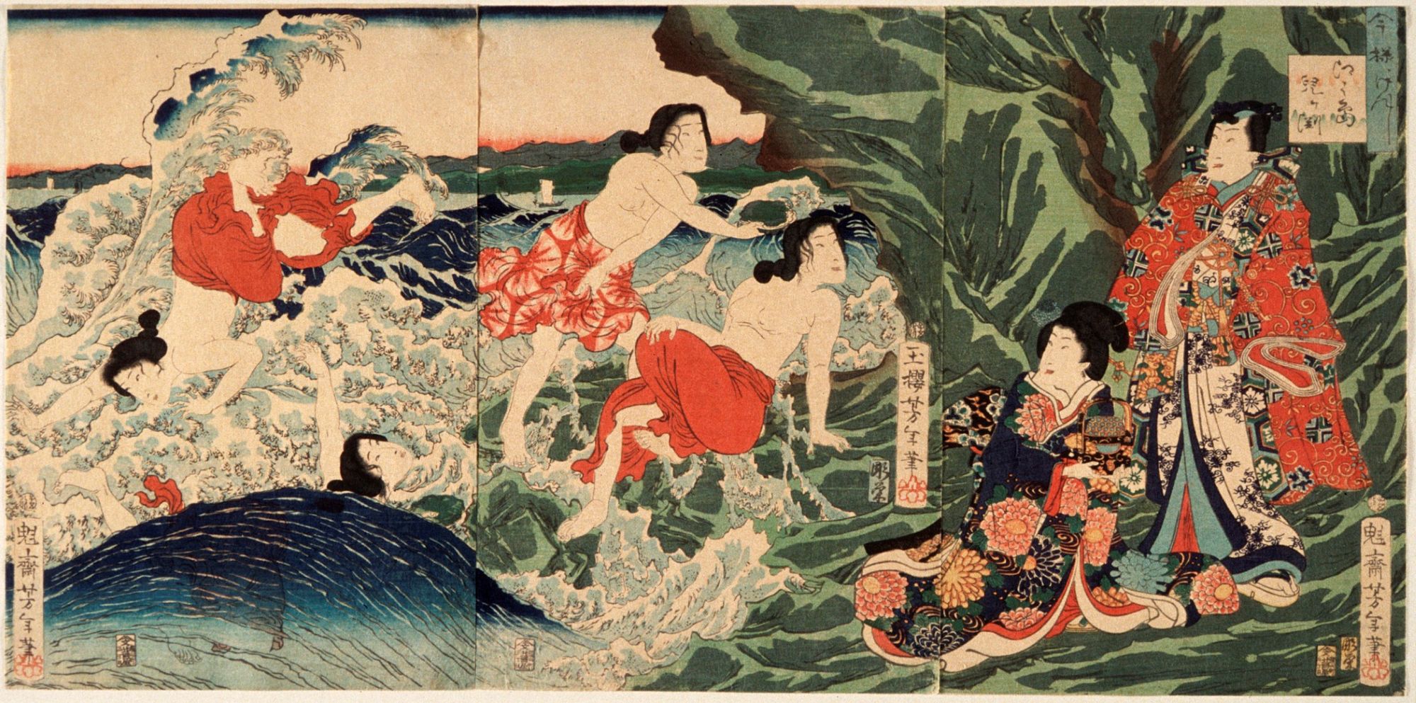Image représentant la conférence  Les sirènes de l’archipel Nippon : les Ama, plongeuses traditionnelles