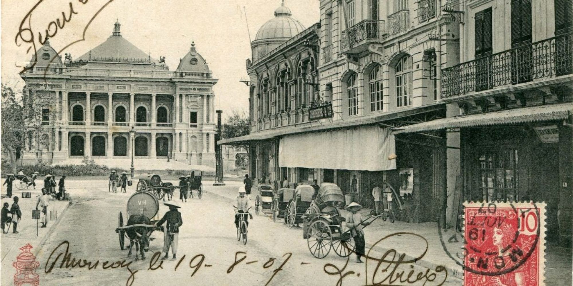 Image représentant la conférence  L’urbanisation coloniale française : Hanoï et Saïgon, nouvelles identités urbaines