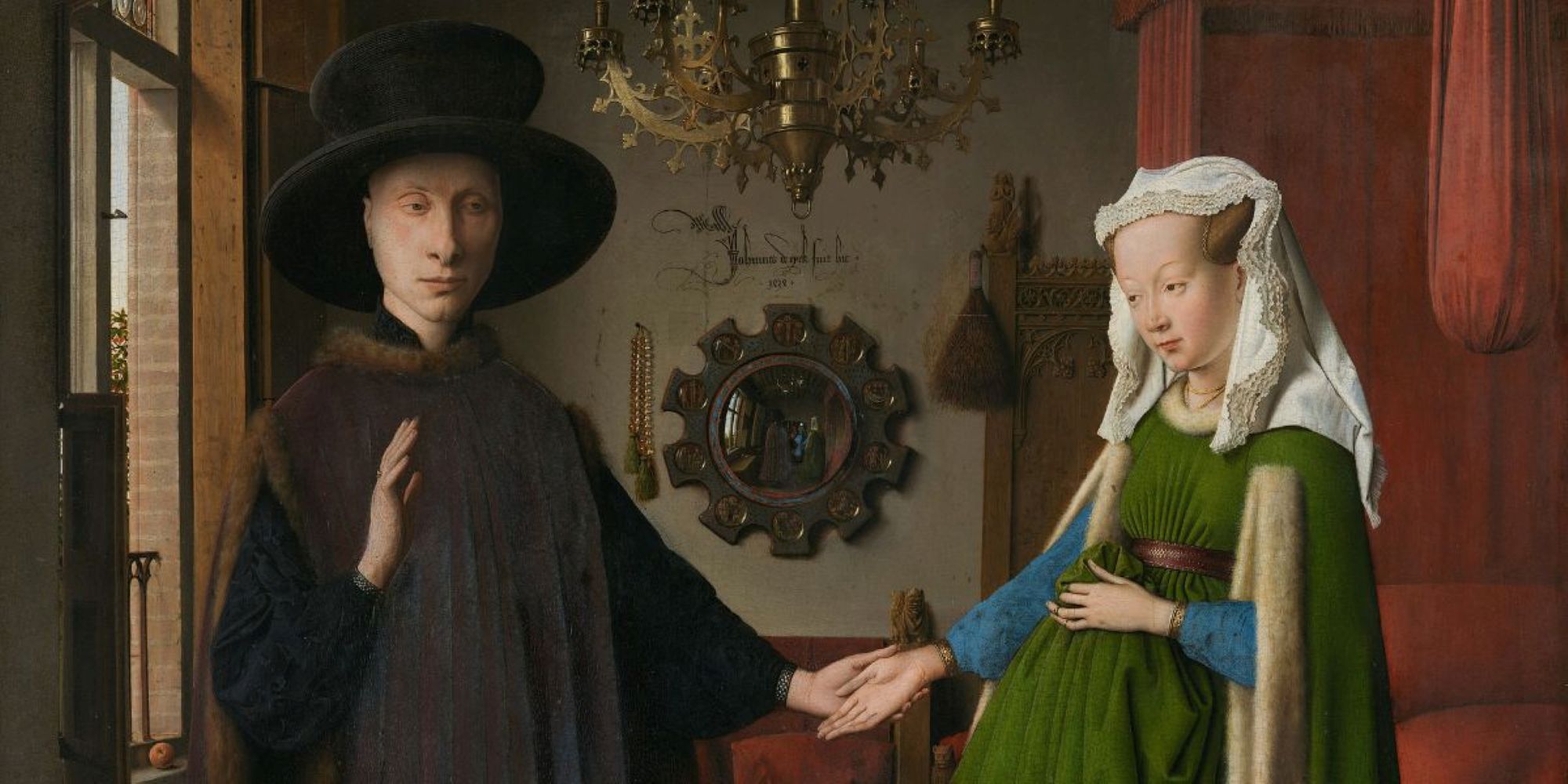 Image représentant la conférence  Van Eyck, les portraits. À l'occasion de l'exposition à la National Gallery de Londres